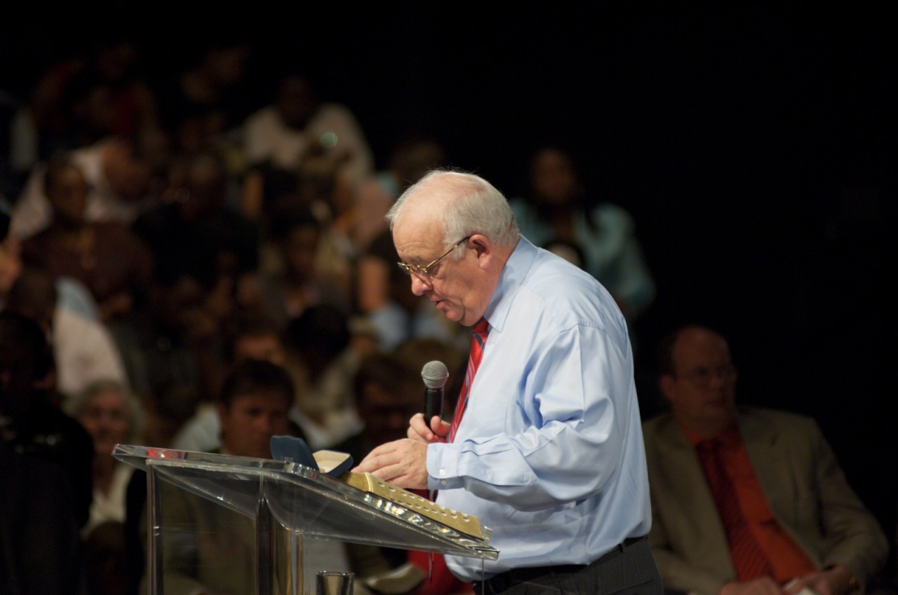 Bishop Michael Reid Preaching